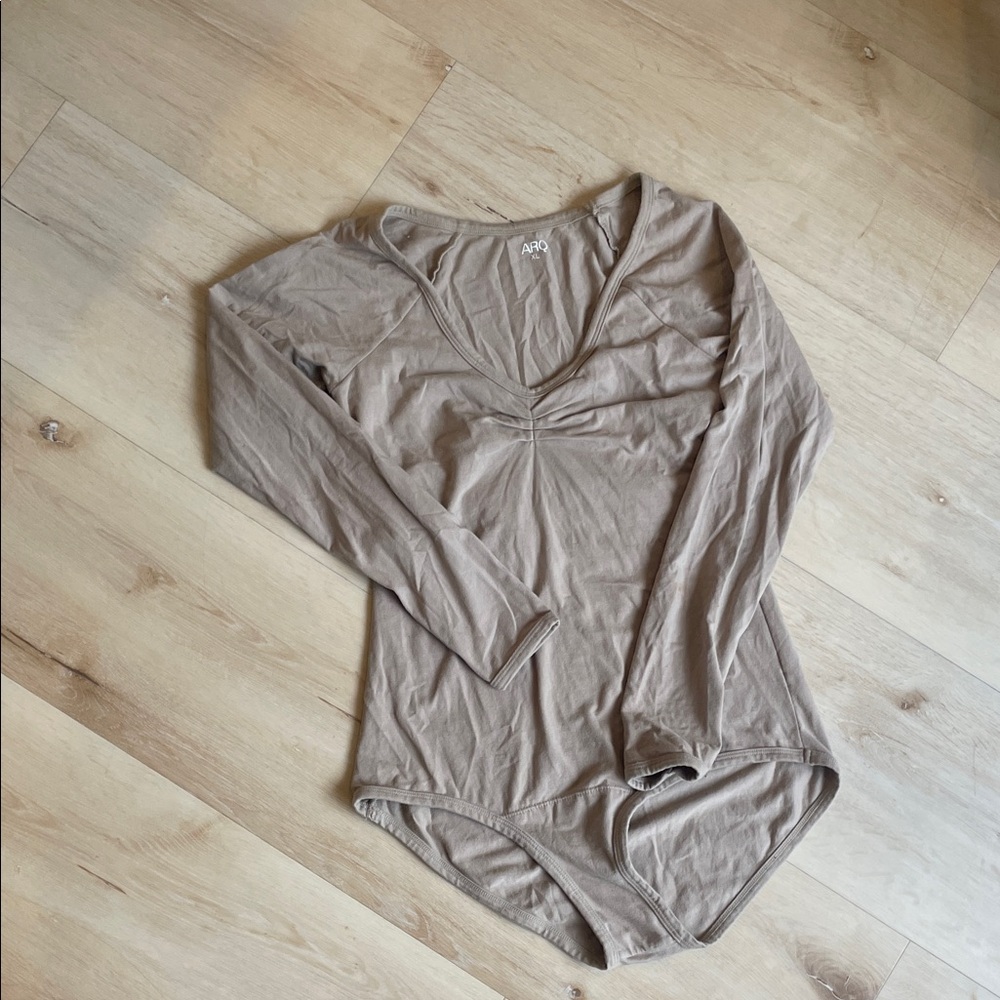 Light grey arq onsie